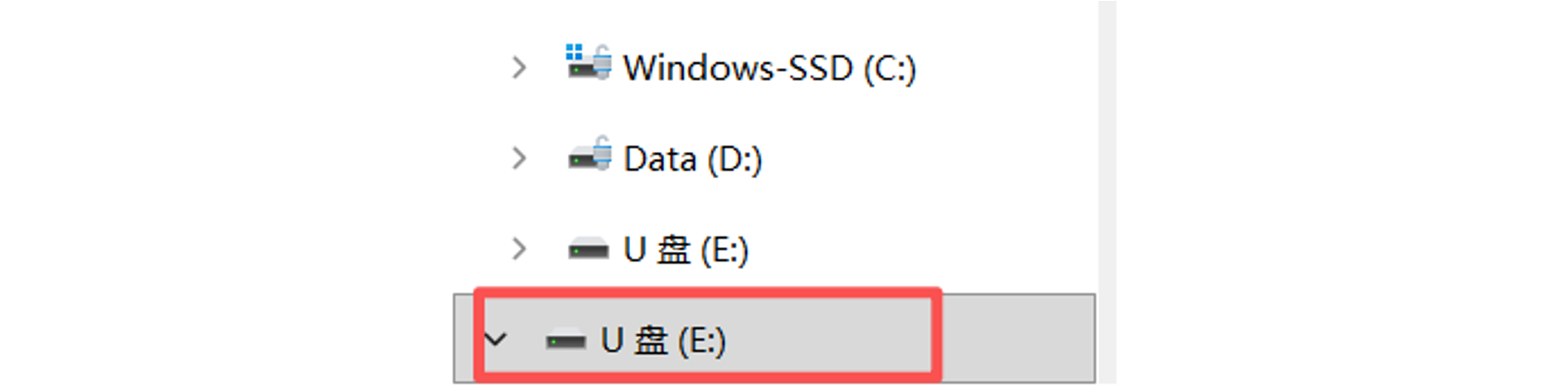 A vevő tárhelye cserélhető meghajtóként a Windowsban