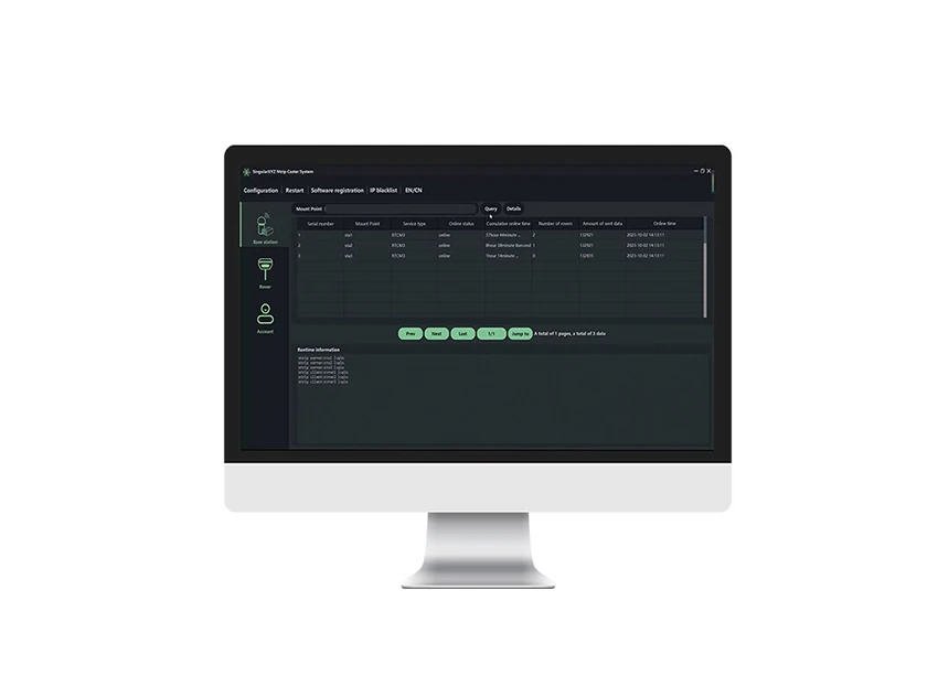 SingularCaster – Szabványos RTK korrekció