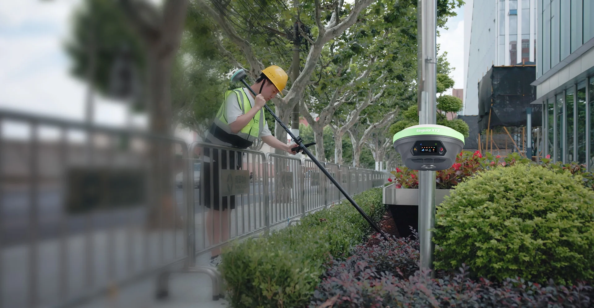 X1 Pro GNSS-vevő terepi használatra
